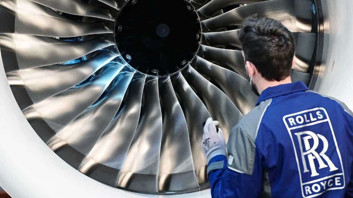The Rolls-Royce share price has soared...